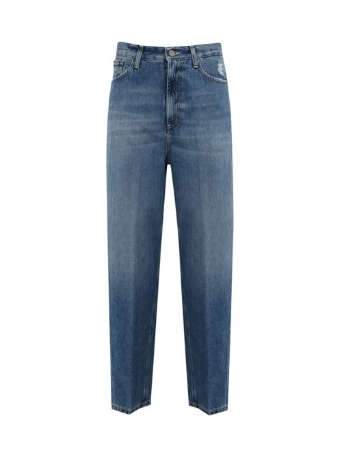 Pantalone Bessie loose in denim fisso DONDUP | DP784 DF0290D IP5800